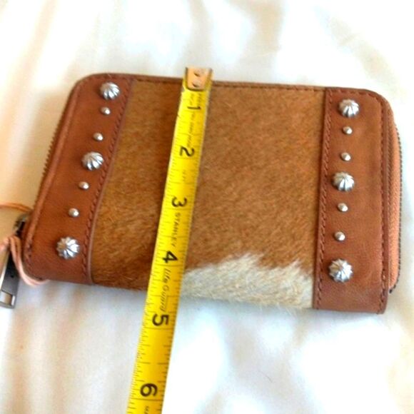 Shyanne Cowhide Zip Around Wallet - Picture 7 of 12
